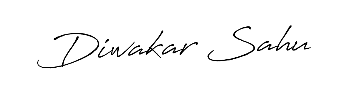 Diwakar Sahu stylish signature style. Best Handwritten Sign (Antro_Vectra_Bolder) for my name. Handwritten Signature Collection Ideas for my name Diwakar Sahu. Diwakar Sahu signature style 7 images and pictures png