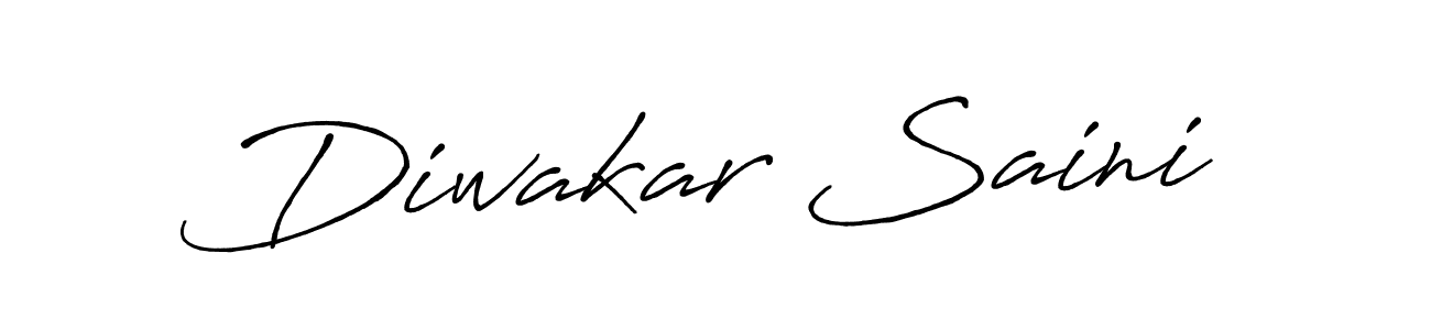 How to Draw Diwakar Saini signature style? Antro_Vectra_Bolder is a latest design signature styles for name Diwakar Saini. Diwakar Saini signature style 7 images and pictures png