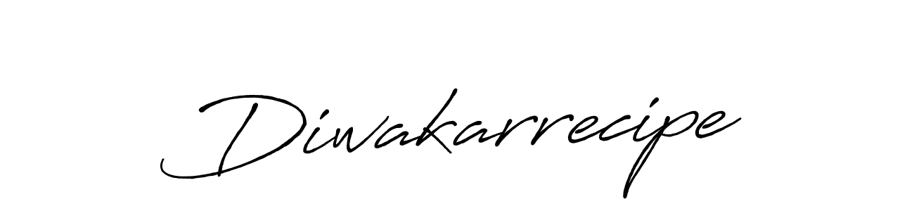 Antro_Vectra_Bolder is a professional signature style that is perfect for those who want to add a touch of class to their signature. It is also a great choice for those who want to make their signature more unique. Get Diwakarrecipe name to fancy signature for free. Diwakarrecipe signature style 7 images and pictures png