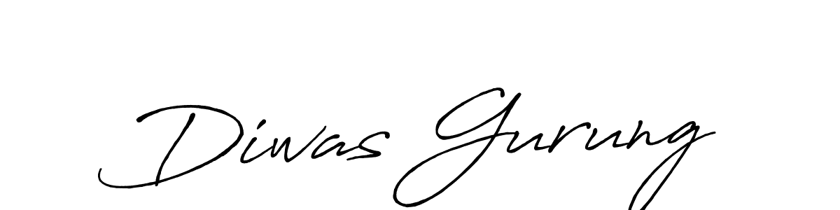 You should practise on your own different ways (Antro_Vectra_Bolder) to write your name (Diwas Gurung) in signature. don't let someone else do it for you. Diwas Gurung signature style 7 images and pictures png