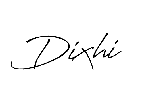 Use a signature maker to create a handwritten signature online. With this signature software, you can design (Antro_Vectra_Bolder) your own signature for name Dixhi. Dixhi signature style 7 images and pictures png