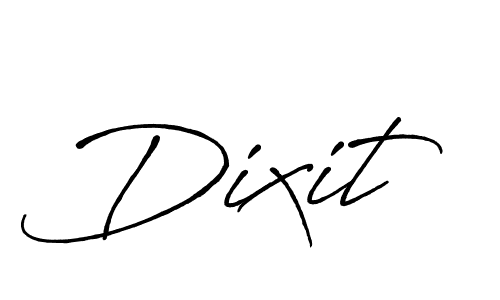 How to make Dixit signature? Antro_Vectra_Bolder is a professional autograph style. Create handwritten signature for Dixit name. Dixit signature style 7 images and pictures png