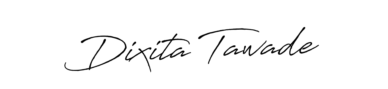 How to Draw Dixita Tawade signature style? Antro_Vectra_Bolder is a latest design signature styles for name Dixita Tawade. Dixita Tawade signature style 7 images and pictures png