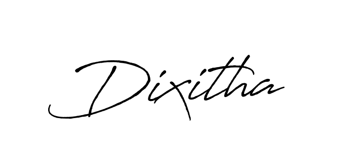 How to make Dixitha signature? Antro_Vectra_Bolder is a professional autograph style. Create handwritten signature for Dixitha name. Dixitha signature style 7 images and pictures png