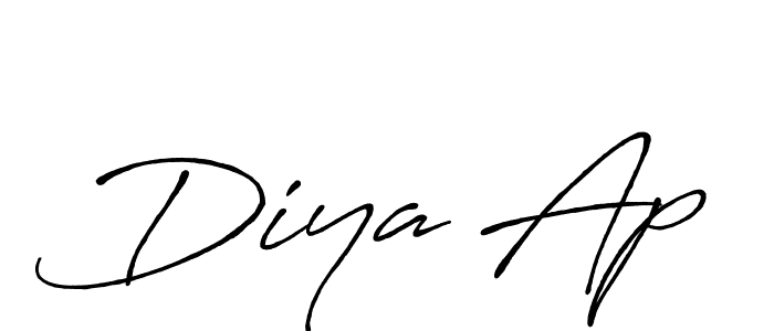 This is the best signature style for the Diya Ap name. Also you like these signature font (Antro_Vectra_Bolder). Mix name signature. Diya Ap signature style 7 images and pictures png