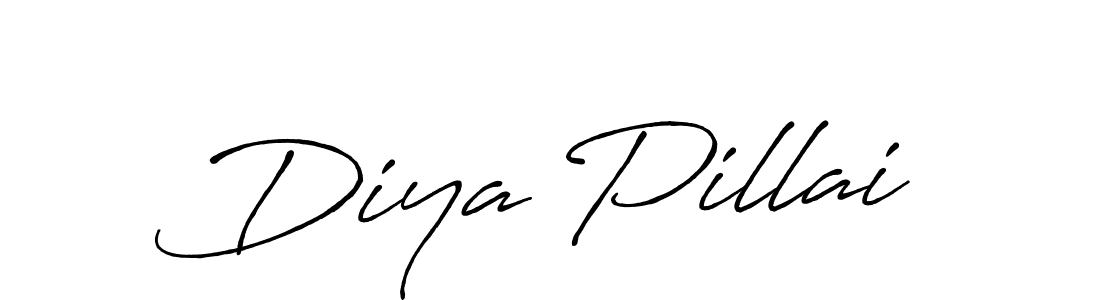 This is the best signature style for the Diya Pillai name. Also you like these signature font (Antro_Vectra_Bolder). Mix name signature. Diya Pillai signature style 7 images and pictures png