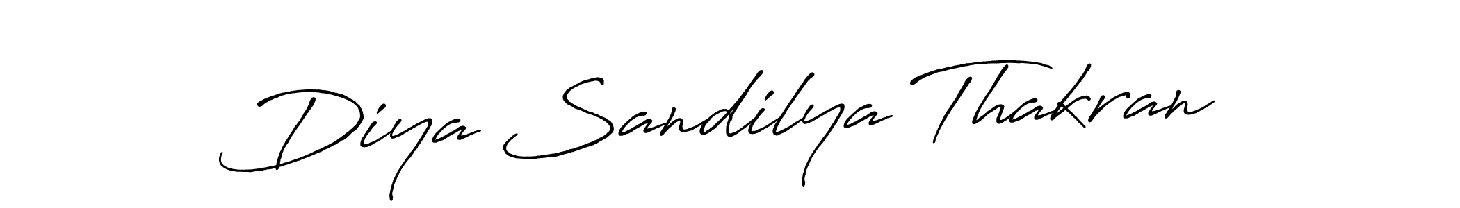 You should practise on your own different ways (Antro_Vectra_Bolder) to write your name (Diya Sandilya Thakran) in signature. don't let someone else do it for you. Diya Sandilya Thakran signature style 7 images and pictures png