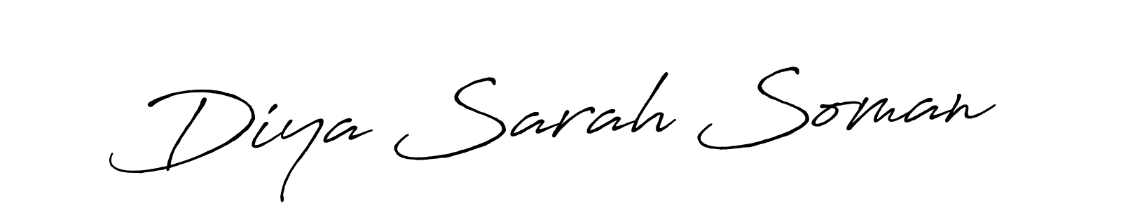 Make a short Diya Sarah Soman signature style. Manage your documents anywhere anytime using Antro_Vectra_Bolder. Create and add eSignatures, submit forms, share and send files easily. Diya Sarah Soman signature style 7 images and pictures png