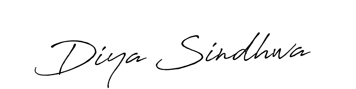 Antro_Vectra_Bolder is a professional signature style that is perfect for those who want to add a touch of class to their signature. It is also a great choice for those who want to make their signature more unique. Get Diya Sindhwa name to fancy signature for free. Diya Sindhwa signature style 7 images and pictures png