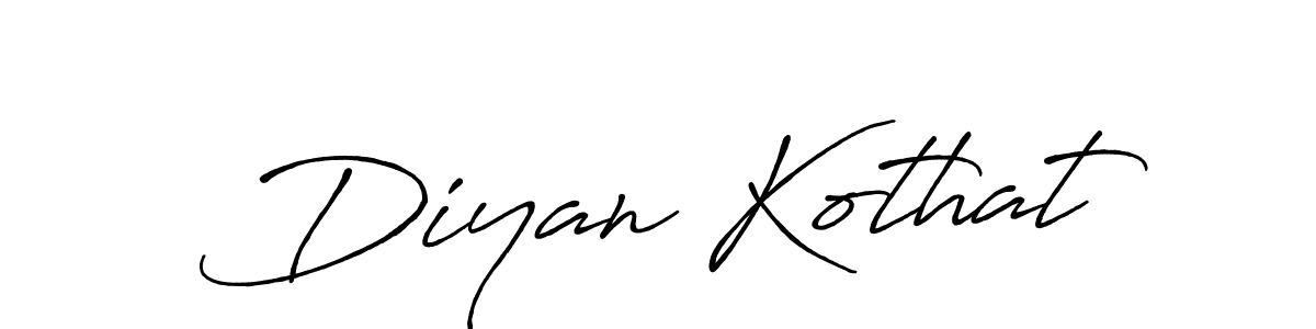 Best and Professional Signature Style for Diyan Kothat. Antro_Vectra_Bolder Best Signature Style Collection. Diyan Kothat signature style 7 images and pictures png