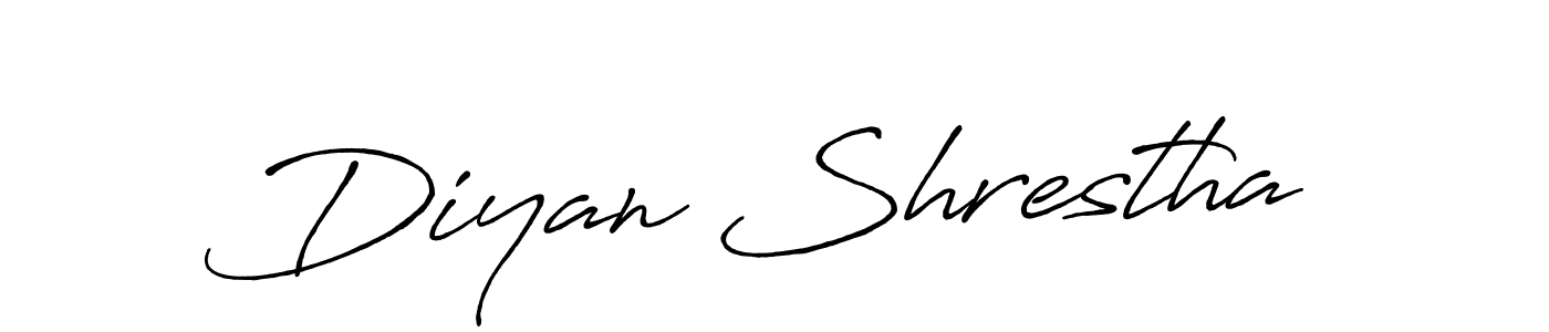 How to Draw Diyan Shrestha signature style? Antro_Vectra_Bolder is a latest design signature styles for name Diyan Shrestha. Diyan Shrestha signature style 7 images and pictures png