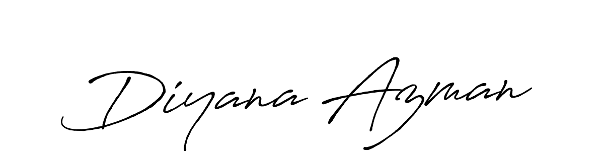 Here are the top 10 professional signature styles for the name Diyana Azman. These are the best autograph styles you can use for your name. Diyana Azman signature style 7 images and pictures png