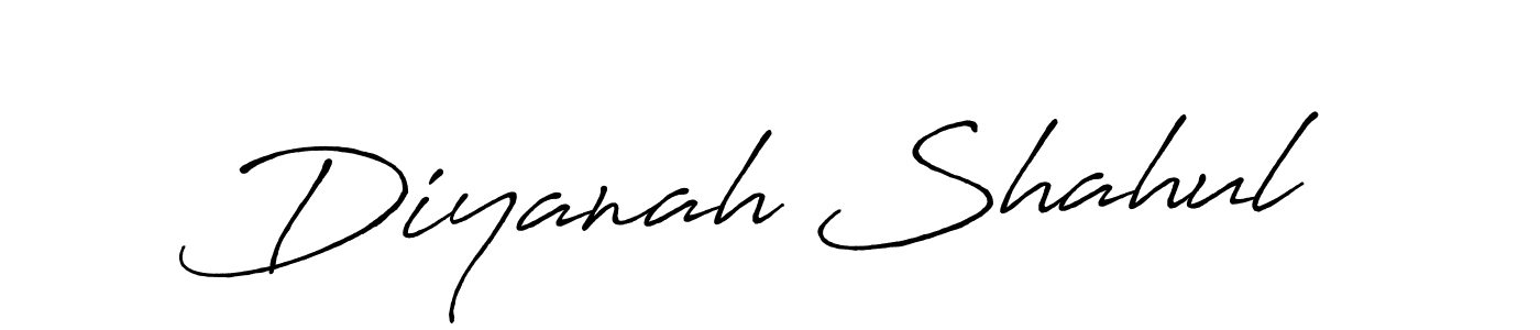 This is the best signature style for the Diyanah Shahul name. Also you like these signature font (Antro_Vectra_Bolder). Mix name signature. Diyanah Shahul signature style 7 images and pictures png