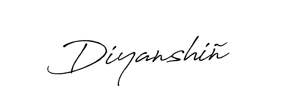 How to Draw Diyanshiñ signature style? Antro_Vectra_Bolder is a latest design signature styles for name Diyanshiñ. Diyanshiñ signature style 7 images and pictures png