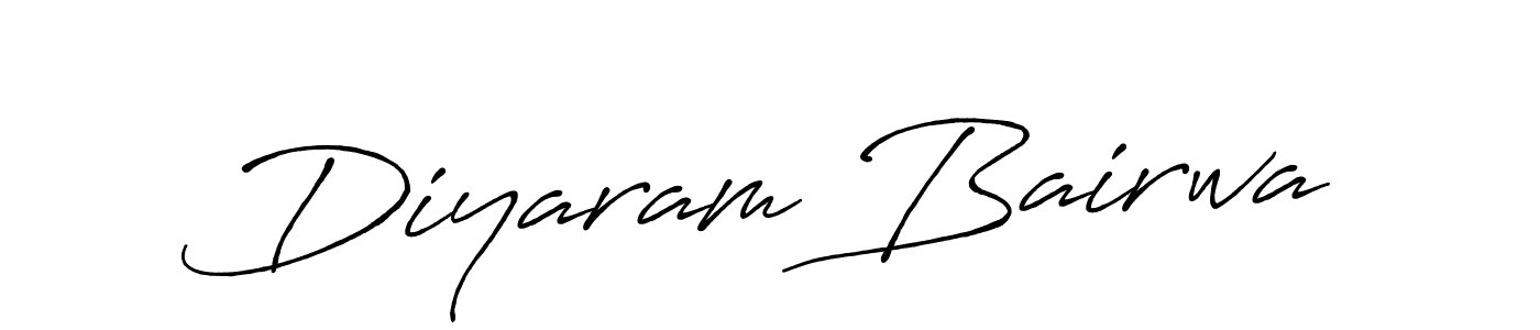 You should practise on your own different ways (Antro_Vectra_Bolder) to write your name (Diyaram Bairwa) in signature. don't let someone else do it for you. Diyaram Bairwa signature style 7 images and pictures png