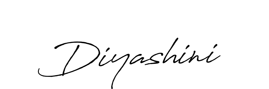 Create a beautiful signature design for name Diyashini. With this signature (Antro_Vectra_Bolder) fonts, you can make a handwritten signature for free. Diyashini signature style 7 images and pictures png
