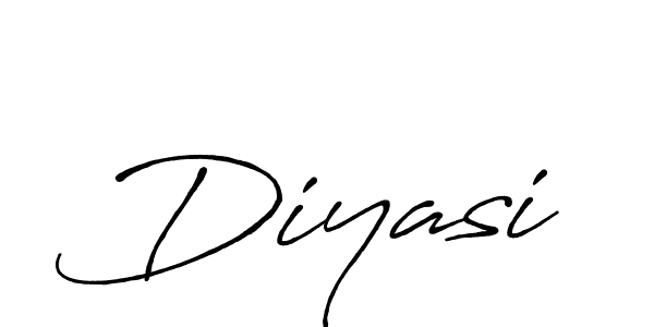 Make a beautiful signature design for name Diyasi. Use this online signature maker to create a handwritten signature for free. Diyasi signature style 7 images and pictures png