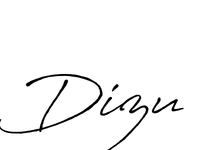 The best way (Antro_Vectra_Bolder) to make a short signature is to pick only two or three words in your name. The name Dizu include a total of six letters. For converting this name. Dizu signature style 7 images and pictures png