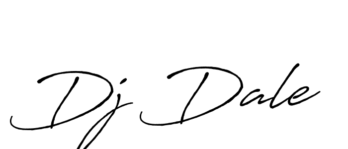 Also You can easily find your signature by using the search form. We will create Dj Dale name handwritten signature images for you free of cost using Antro_Vectra_Bolder sign style. Dj Dale signature style 7 images and pictures png