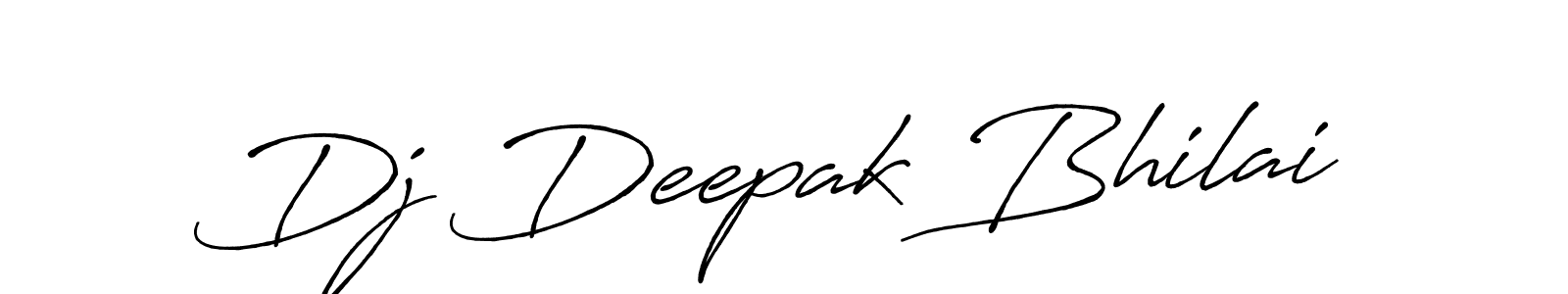 Also we have Dj Deepak Bhilai name is the best signature style. Create professional handwritten signature collection using Antro_Vectra_Bolder autograph style. Dj Deepak Bhilai signature style 7 images and pictures png