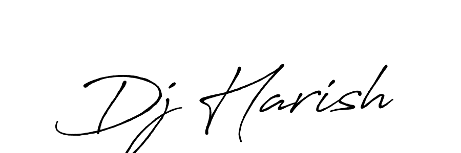 if you are searching for the best signature style for your name Dj Harish. so please give up your signature search. here we have designed multiple signature styles  using Antro_Vectra_Bolder. Dj Harish signature style 7 images and pictures png