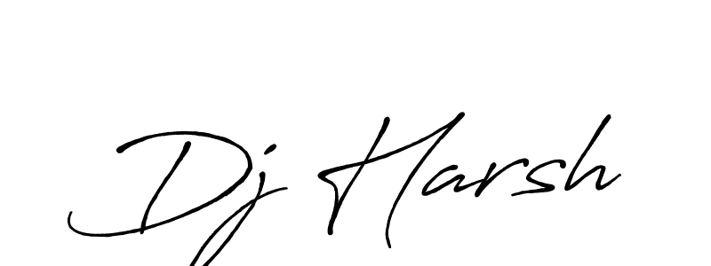 Once you've used our free online signature maker to create your best signature Antro_Vectra_Bolder style, it's time to enjoy all of the benefits that Dj Harsh name signing documents. Dj Harsh signature style 7 images and pictures png