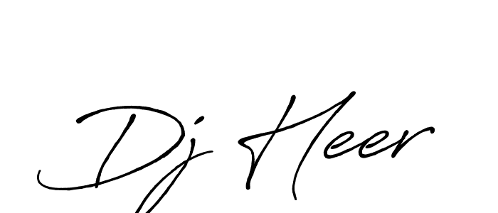 Once you've used our free online signature maker to create your best signature Antro_Vectra_Bolder style, it's time to enjoy all of the benefits that Dj Heer name signing documents. Dj Heer signature style 7 images and pictures png