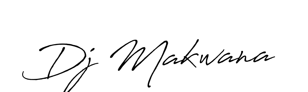 How to make Dj Makwana signature? Antro_Vectra_Bolder is a professional autograph style. Create handwritten signature for Dj Makwana name. Dj Makwana signature style 7 images and pictures png