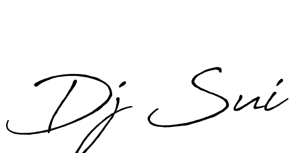 if you are searching for the best signature style for your name Dj Sui. so please give up your signature search. here we have designed multiple signature styles  using Antro_Vectra_Bolder. Dj Sui signature style 7 images and pictures png