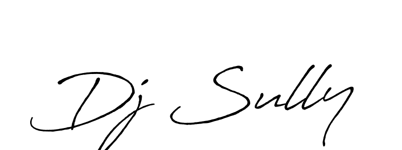 How to Draw Dj Sully signature style? Antro_Vectra_Bolder is a latest design signature styles for name Dj Sully. Dj Sully signature style 7 images and pictures png