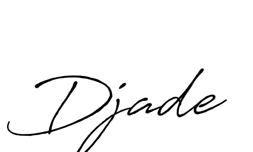 Once you've used our free online signature maker to create your best signature Antro_Vectra_Bolder style, it's time to enjoy all of the benefits that Djade name signing documents. Djade signature style 7 images and pictures png