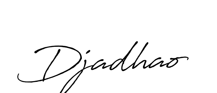 You should practise on your own different ways (Antro_Vectra_Bolder) to write your name (Djadhao) in signature. don't let someone else do it for you. Djadhao signature style 7 images and pictures png