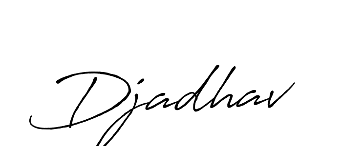 How to Draw Djadhav signature style? Antro_Vectra_Bolder is a latest design signature styles for name Djadhav. Djadhav signature style 7 images and pictures png