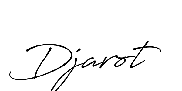 Make a beautiful signature design for name Djarot. With this signature (Antro_Vectra_Bolder) style, you can create a handwritten signature for free. Djarot signature style 7 images and pictures png