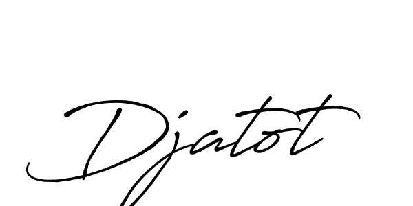 Also You can easily find your signature by using the search form. We will create Djatot name handwritten signature images for you free of cost using Antro_Vectra_Bolder sign style. Djatot signature style 7 images and pictures png