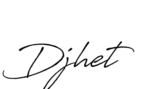 It looks lik you need a new signature style for name Djhet. Design unique handwritten (Antro_Vectra_Bolder) signature with our free signature maker in just a few clicks. Djhet signature style 7 images and pictures png