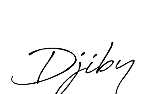 if you are searching for the best signature style for your name Djiby. so please give up your signature search. here we have designed multiple signature styles  using Antro_Vectra_Bolder. Djiby signature style 7 images and pictures png