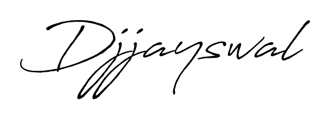 Make your name Djjayswal memorable on every contract using Antro_Vectra_Bolder autograph style. Instant transparent background export available. Djjayswal signature style 7 images and pictures png