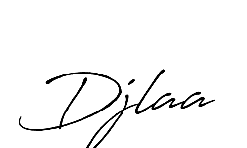 Make a beautiful signature design for name Djlaa. With this signature (Antro_Vectra_Bolder) style, you can create a handwritten signature for free. Djlaa signature style 7 images and pictures png