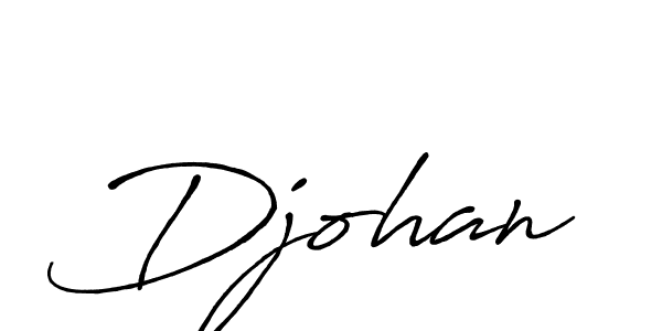 Also we have Djohan name is the best signature style. Create professional handwritten signature collection using Antro_Vectra_Bolder autograph style. Djohan signature style 7 images and pictures png