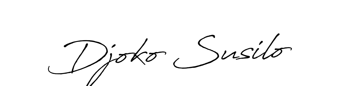 Make a beautiful signature design for name Djoko Susilo. Use this online signature maker to create a handwritten signature for free. Djoko Susilo signature style 7 images and pictures png