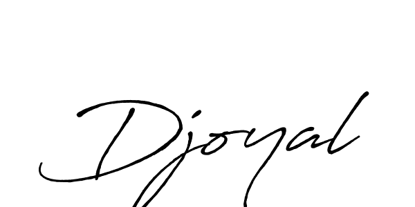 Use a signature maker to create a handwritten signature online. With this signature software, you can design (Antro_Vectra_Bolder) your own signature for name Djoyal. Djoyal signature style 7 images and pictures png