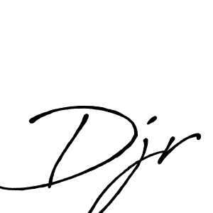 Also You can easily find your signature by using the search form. We will create Djr name handwritten signature images for you free of cost using Antro_Vectra_Bolder sign style. Djr signature style 7 images and pictures png