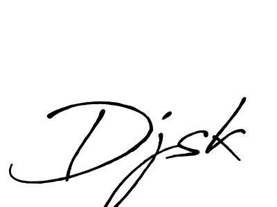 if you are searching for the best signature style for your name Djsk. so please give up your signature search. here we have designed multiple signature styles  using Antro_Vectra_Bolder. Djsk signature style 7 images and pictures png