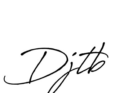 You should practise on your own different ways (Antro_Vectra_Bolder) to write your name (Djtb) in signature. don't let someone else do it for you. Djtb signature style 7 images and pictures png