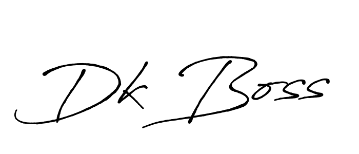 Similarly Antro_Vectra_Bolder is the best handwritten signature design. Signature creator online .You can use it as an online autograph creator for name Dk Boss. Dk Boss signature style 7 images and pictures png