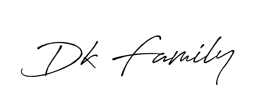 The best way (Antro_Vectra_Bolder) to make a short signature is to pick only two or three words in your name. The name Dk Family include a total of six letters. For converting this name. Dk Family signature style 7 images and pictures png