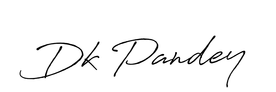 How to make Dk Pandey signature? Antro_Vectra_Bolder is a professional autograph style. Create handwritten signature for Dk Pandey name. Dk Pandey signature style 7 images and pictures png