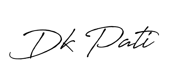 Make a beautiful signature design for name Dk Pati. Use this online signature maker to create a handwritten signature for free. Dk Pati signature style 7 images and pictures png