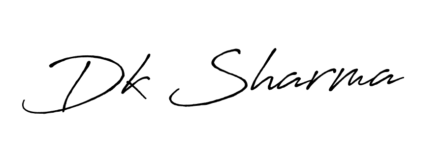 It looks lik you need a new signature style for name Dk Sharma. Design unique handwritten (Antro_Vectra_Bolder) signature with our free signature maker in just a few clicks. Dk Sharma signature style 7 images and pictures png